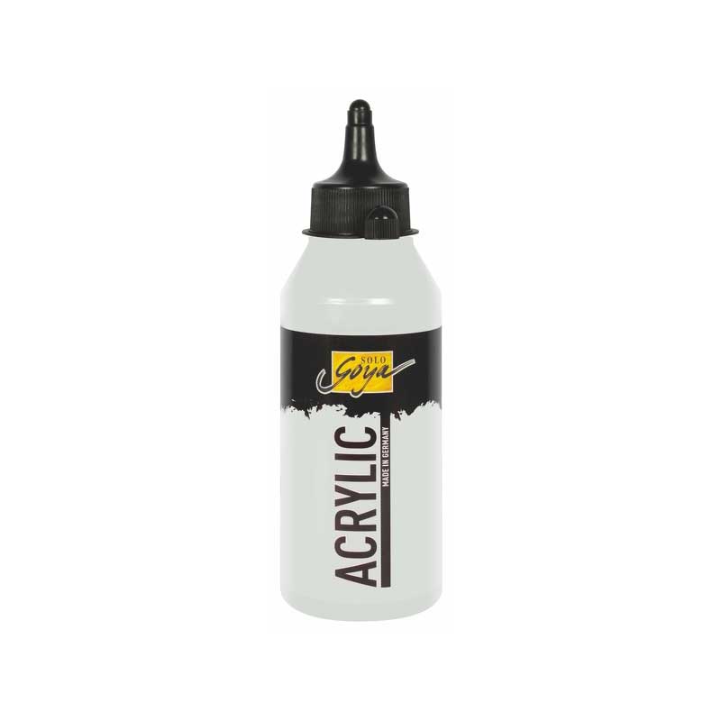 Culoare acrilica, Solo Goya 250ml, 27 Silver