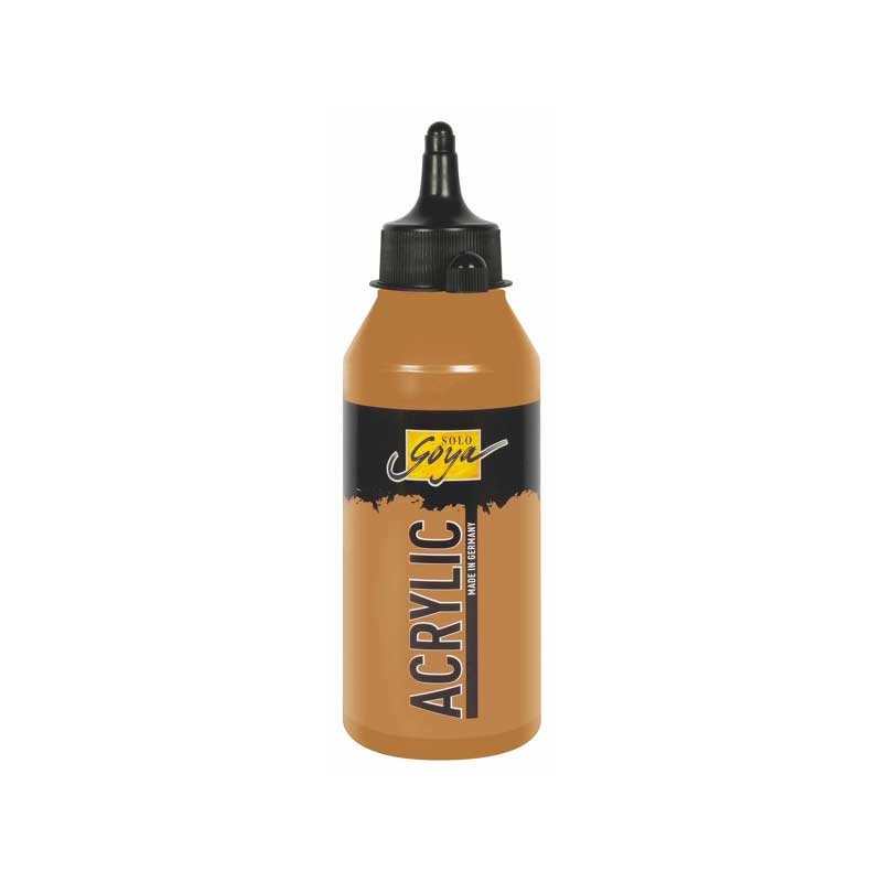 Culoare acrilica, Solo Goya 250ml, 34 Gold Ocher
