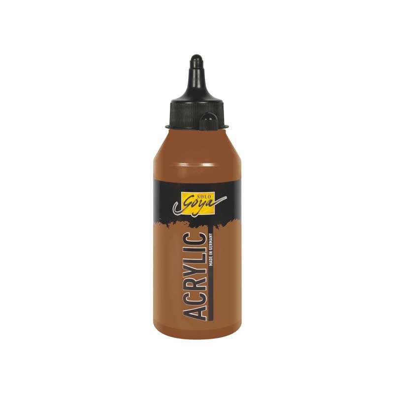 Culoare acrilica, Solo Goya 250ml, 35 Oxide Brown