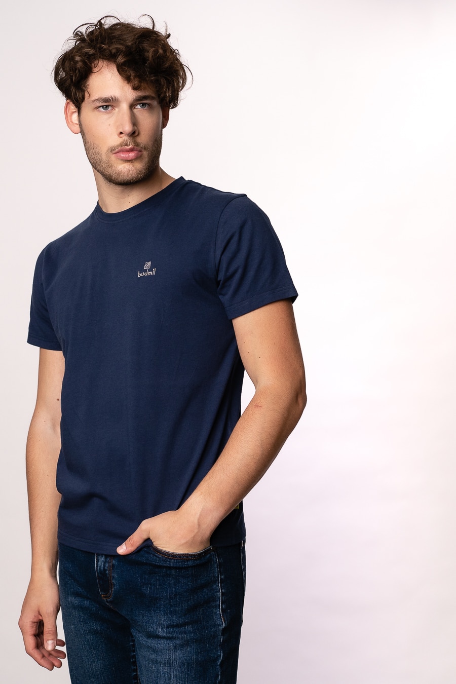 Tricou polo Budmil, Albastru inchis, Albastru inchis