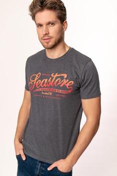 Tricou polo Budmil, asimetric, Gri inchis, Negru Tricou polo Budmil, asimetric, Gri inchis, Negru