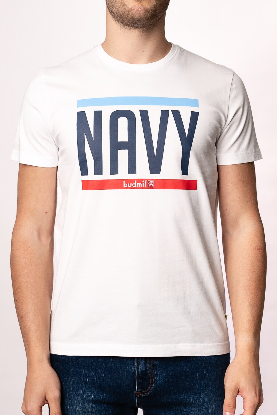 Tricou polo Budmil, Navy, Alb, Alb/Negru