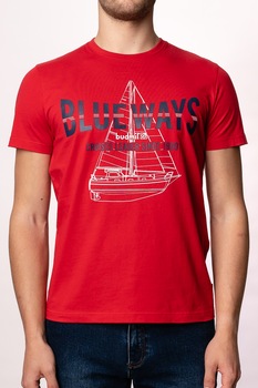 Tricou polo, Budmil, Rosu, Rosu/Negru Tricou polo, Budmil, Rosu, Rosu/Negru