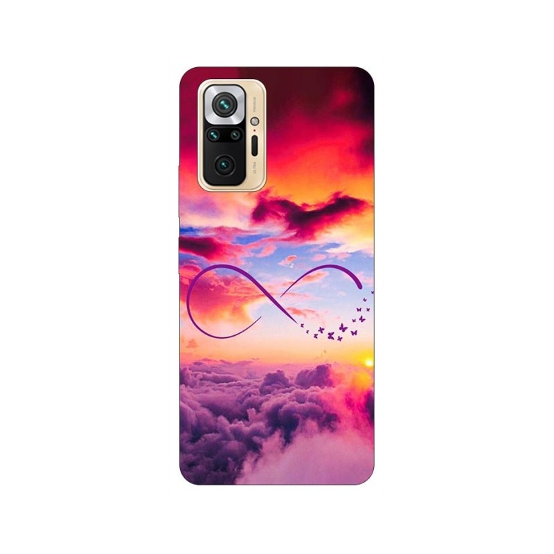 Husa Silicon Soft Upzz Print Compatibila Cu Xiaomi Redmi Note 10 Pro Model Infinity