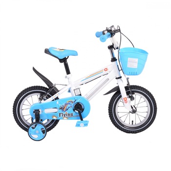 Bicicleta pentru copii cu cadru iluminat Moni Flash Blue 12 inch Bicicleta pentru copii cu cadru iluminat Moni Flash Blue 12 inch