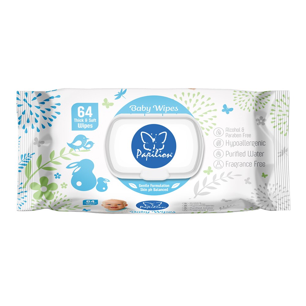 Servetele Umede Baby Blue, 64 buc