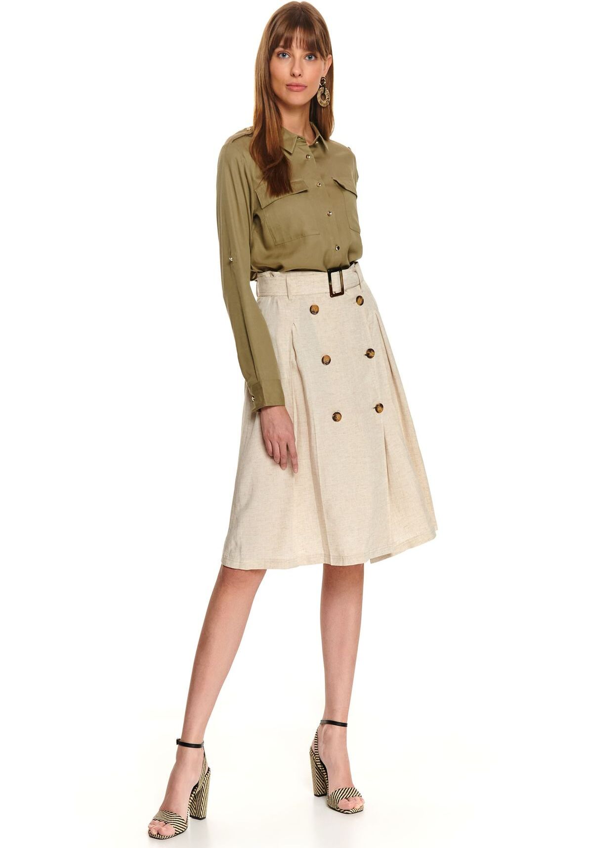 Fusta pentru femei, TOP SECRET, SSD1500, Bej