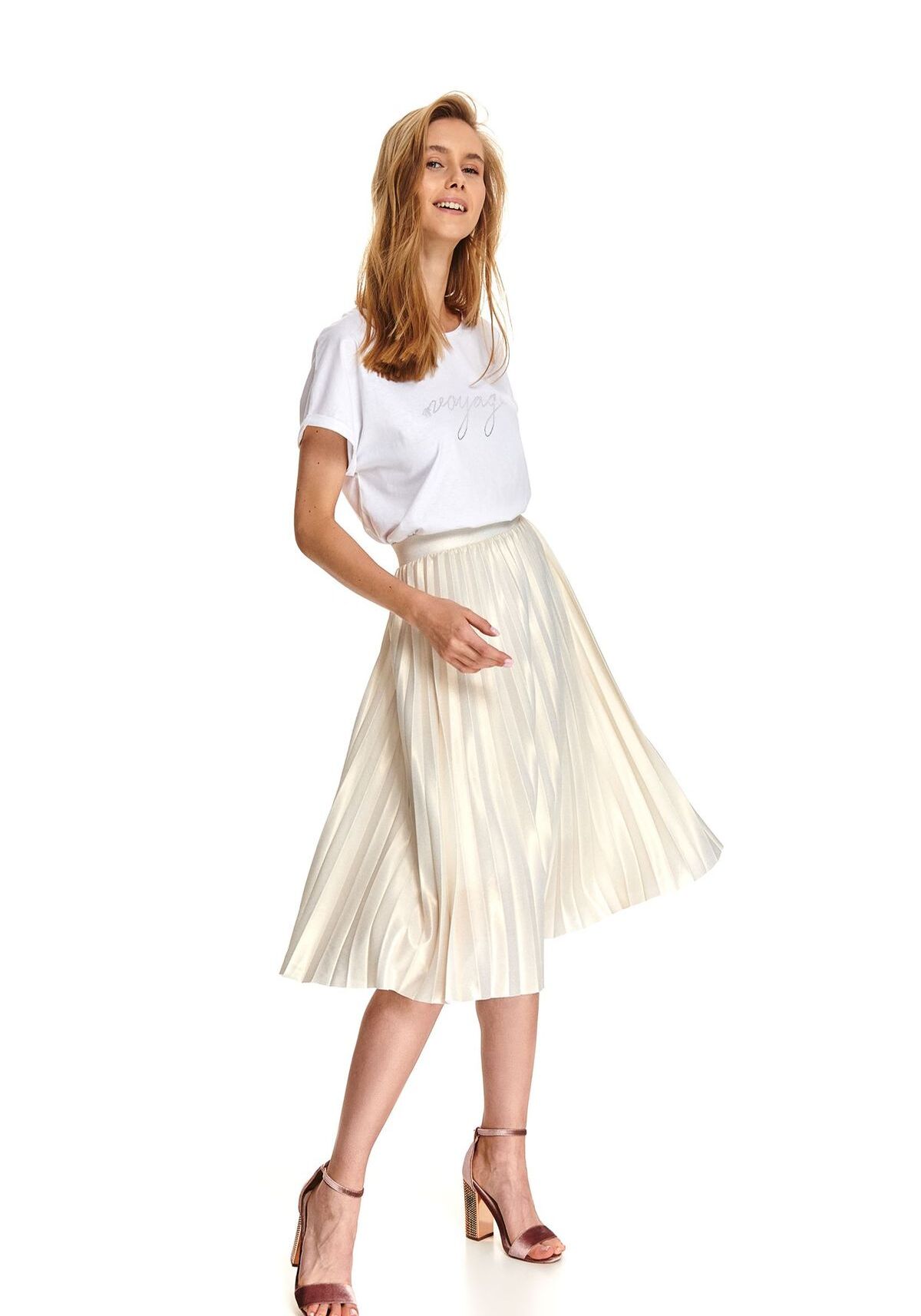 Fusta pentru femei, TOP SECRET, SSD1502, Bej