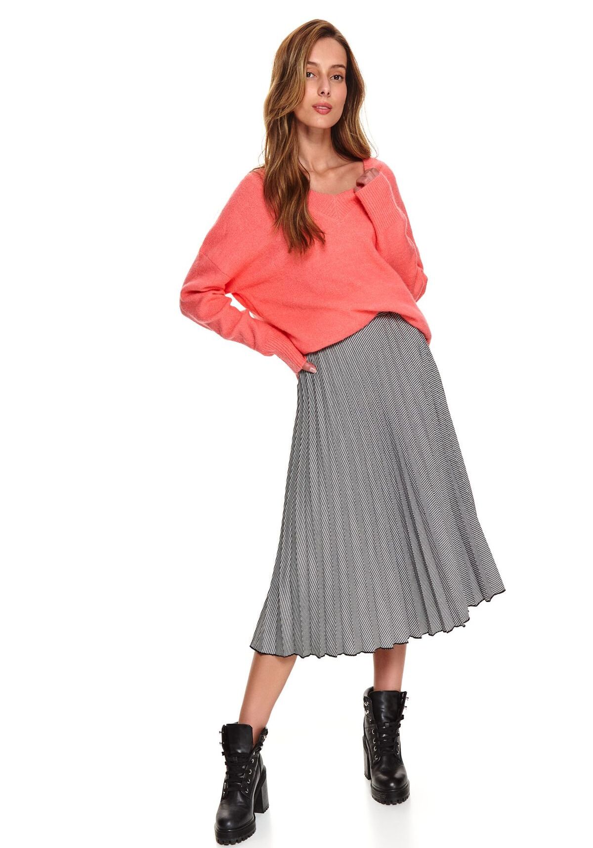 Fusta pentru femei, TOP SECRET, SSD1528, Negru