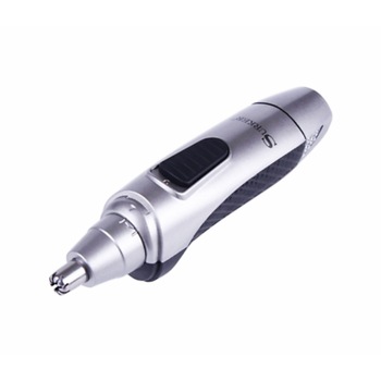 Trimmer Electric SK-213 , pentru nas , lame otel inoxidabil , autonomie 60 min , gri Trimmer Electric SK-213 , pentru nas , lame otel inoxidabil , autonomie 60 min , gri