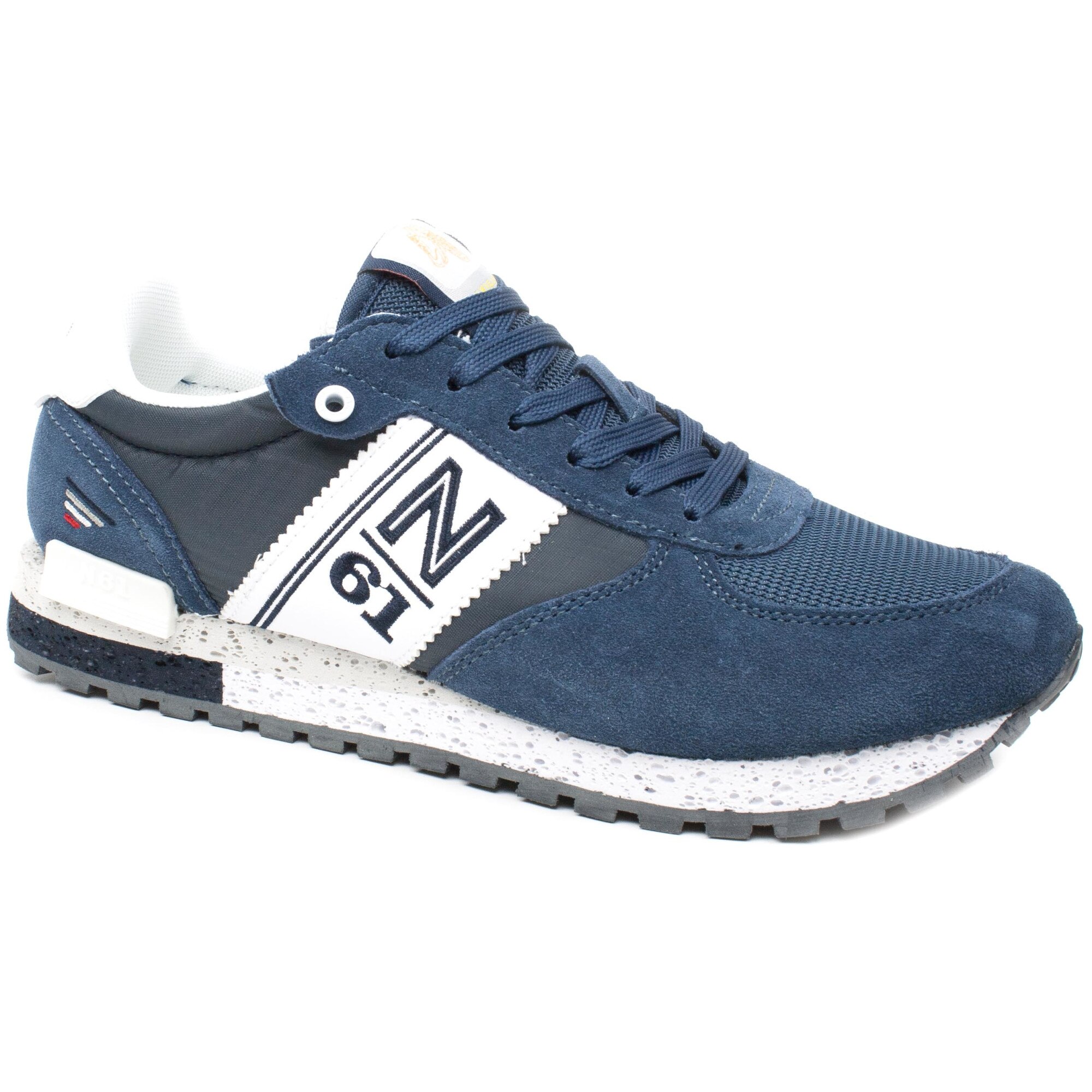 Pantofi barbati sport NAM113562/01 bleumarin, Alb/Albastru inchis