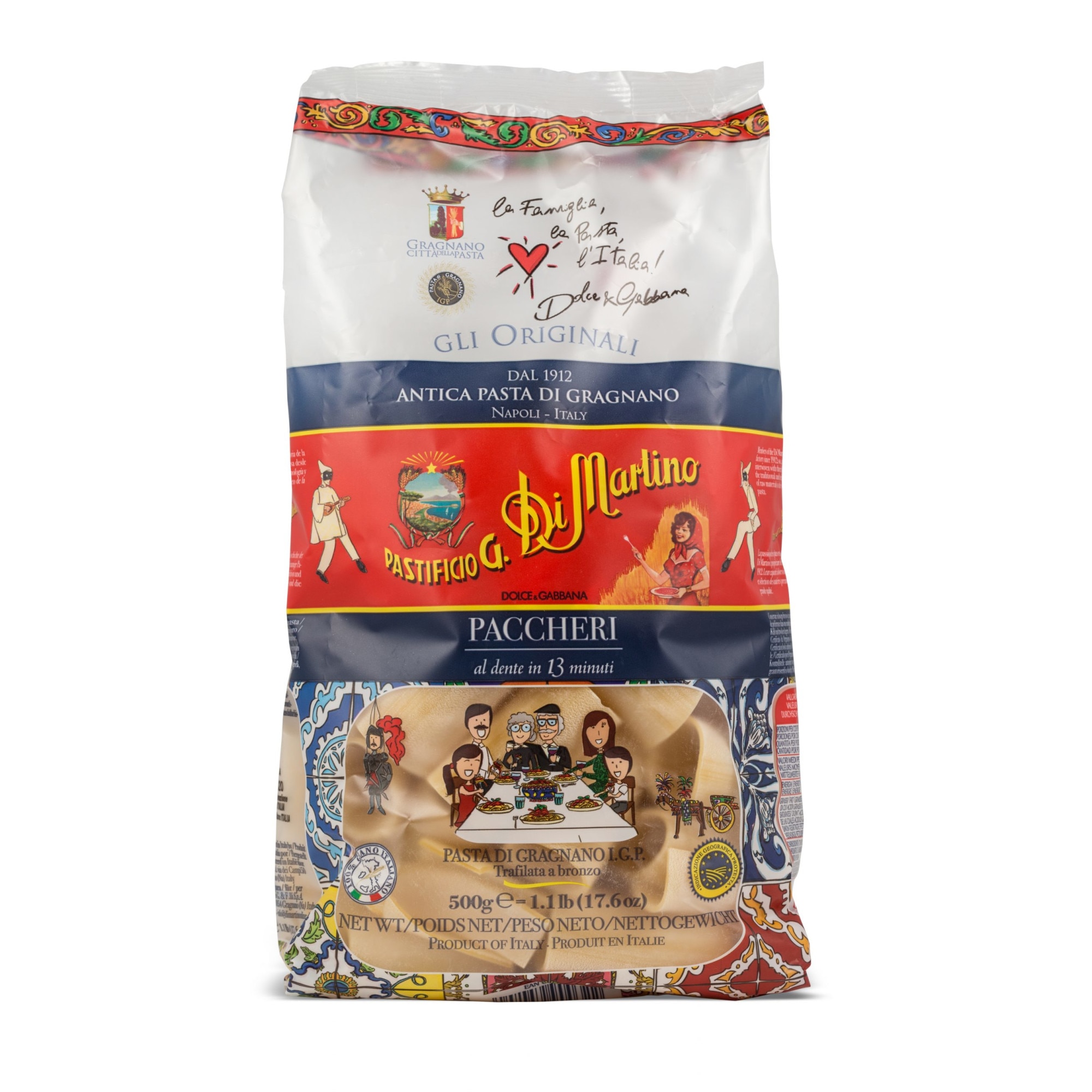 Paste Paccheri,500 grame