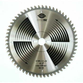 Disc pentru fierastrau circular, Hawera SUPER TEC (Optiline) 300mm 60T, taiere lemn Disc pentru fierastrau circular, Hawera SUPER TEC (Optiline) 300mm 60T, taiere lemn