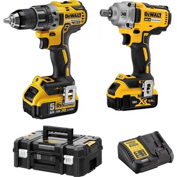 Set de scule Li-Ion Dewalt Combo XR DCK2077P2T-QW, 18V, DCD791 + DCF894 + 2x5.0Ah Set de scule Li-Ion Dewalt Combo XR DCK2077P2T-QW, 18V, DCD791 + DCF894 + 2x5.0Ah
