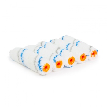 Set 5 bucati Role pentru vopsit, cu microfibre, 100 mm Set 5 bucati Role pentru vopsit, cu microfibre, 100 mm