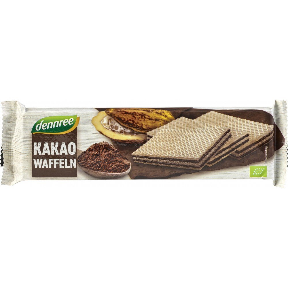Napolitane cu crema bio de cacao 125g