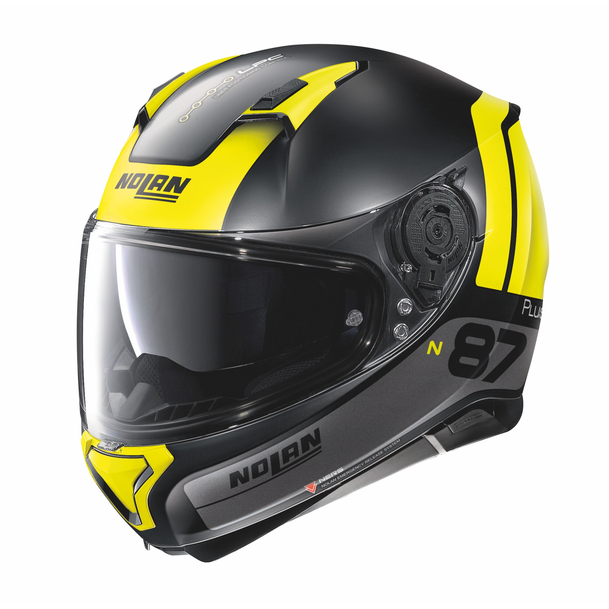 Casca moto NOLAN Full-face N87 PLUS DISTINCTIVE 025, multicolor, L