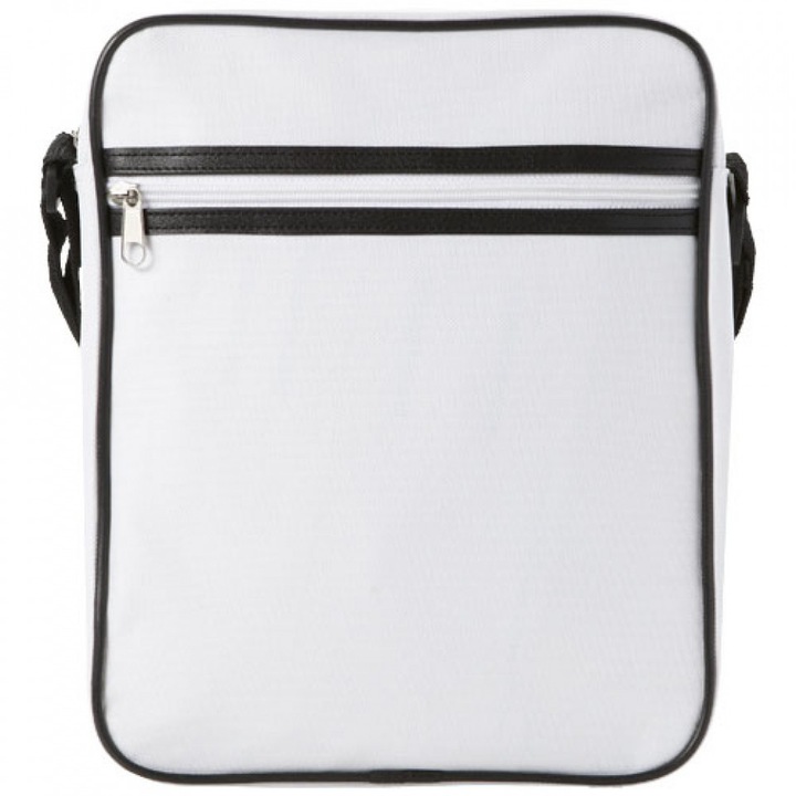 Geanta de umar, San Diego Casual Edition, 22 x 27 cm, Alba