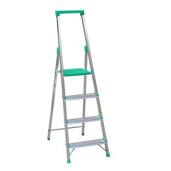 Scara aluminiu 1.57 M, 3 pasi+platforma, Drabex, DR1203 Scara aluminiu 1.57 M, 3 pasi+platforma, Drabex, DR1203