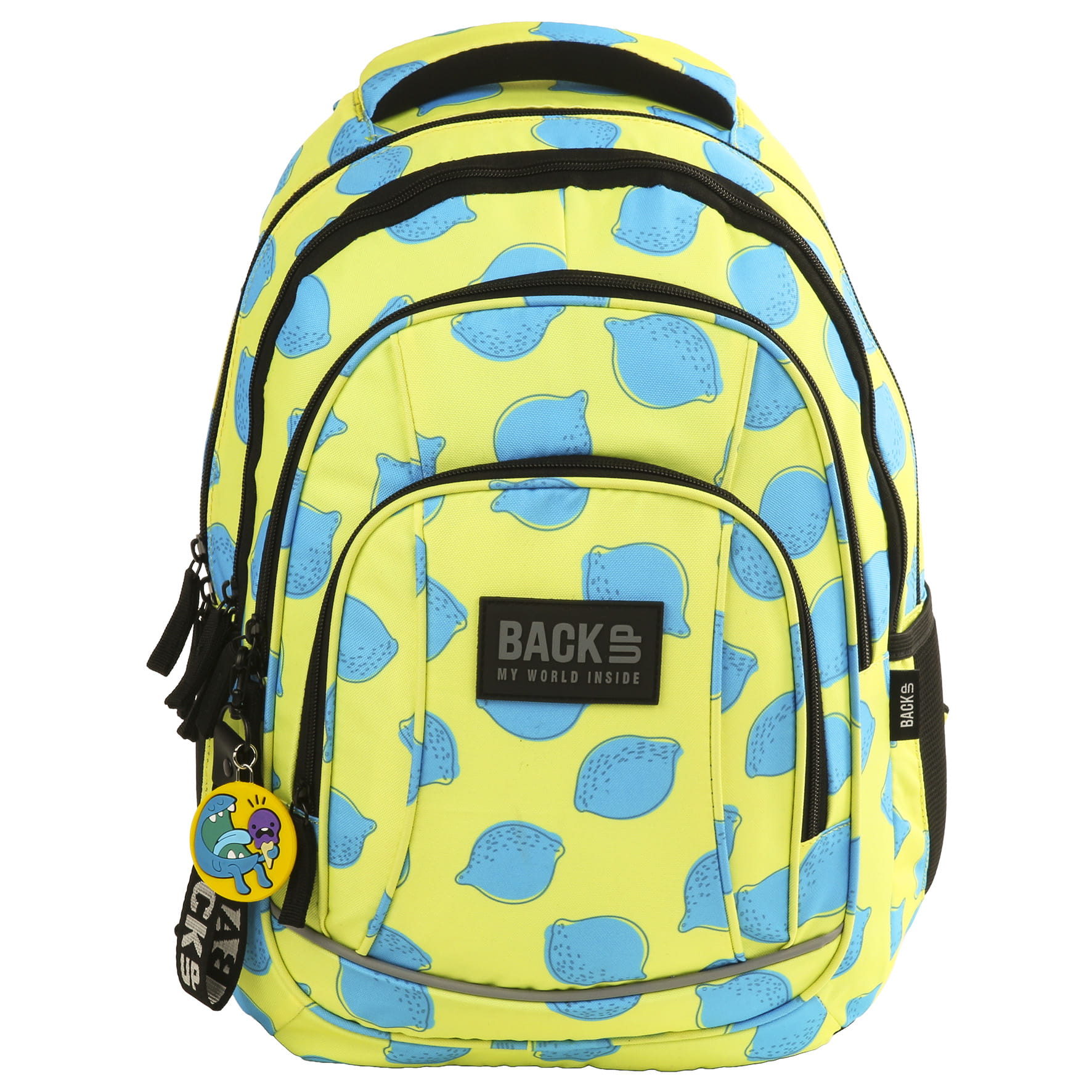 Rucsac scoala backup 2 model A 23 citrimi, multicolor
