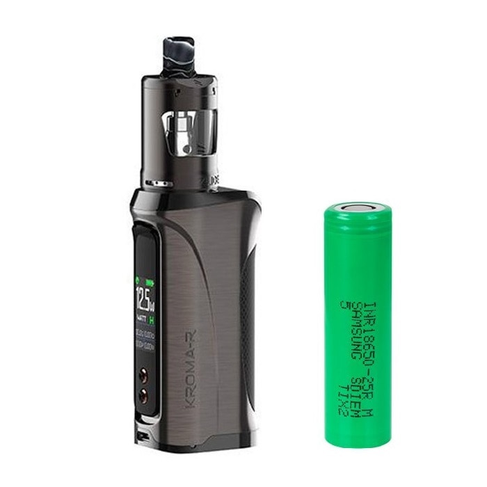 Kit Tigara Electronica Innokin Kroma R ,80w ,4ml , Gunmetal si 1 Acumulator Samsung 2500mAh