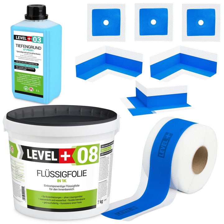 Set izolatii LEVEL PLUS, 7 kg/ 1 l