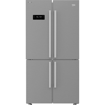 Side by side Beko GN1416231XPN, 572 l, NeoFrost Dual Cooling, Active Fresh Blue Light, Ion guard, Compresor ProSmart Inverter, Display touch control, Twist Ice Maker, Clasa F, H 182 cm, Metal Look Side by side Beko GN1416231XPN, 572 l, NeoFrost Dual Cooling, Active Fresh Blue Light, Ion guard, Compresor ProSmart Inverter, Display touch control, Twist Ice Maker, Clasa F, H 182 cm, Metal Look