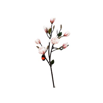 Planta artificiala cu 8 fire, Naimeed D3120, culoare Alb / Roz, 90 x 22 cm Planta artificiala cu 8 fire, Naimeed D3120, culoare Alb / Roz, 90 x 22 cm