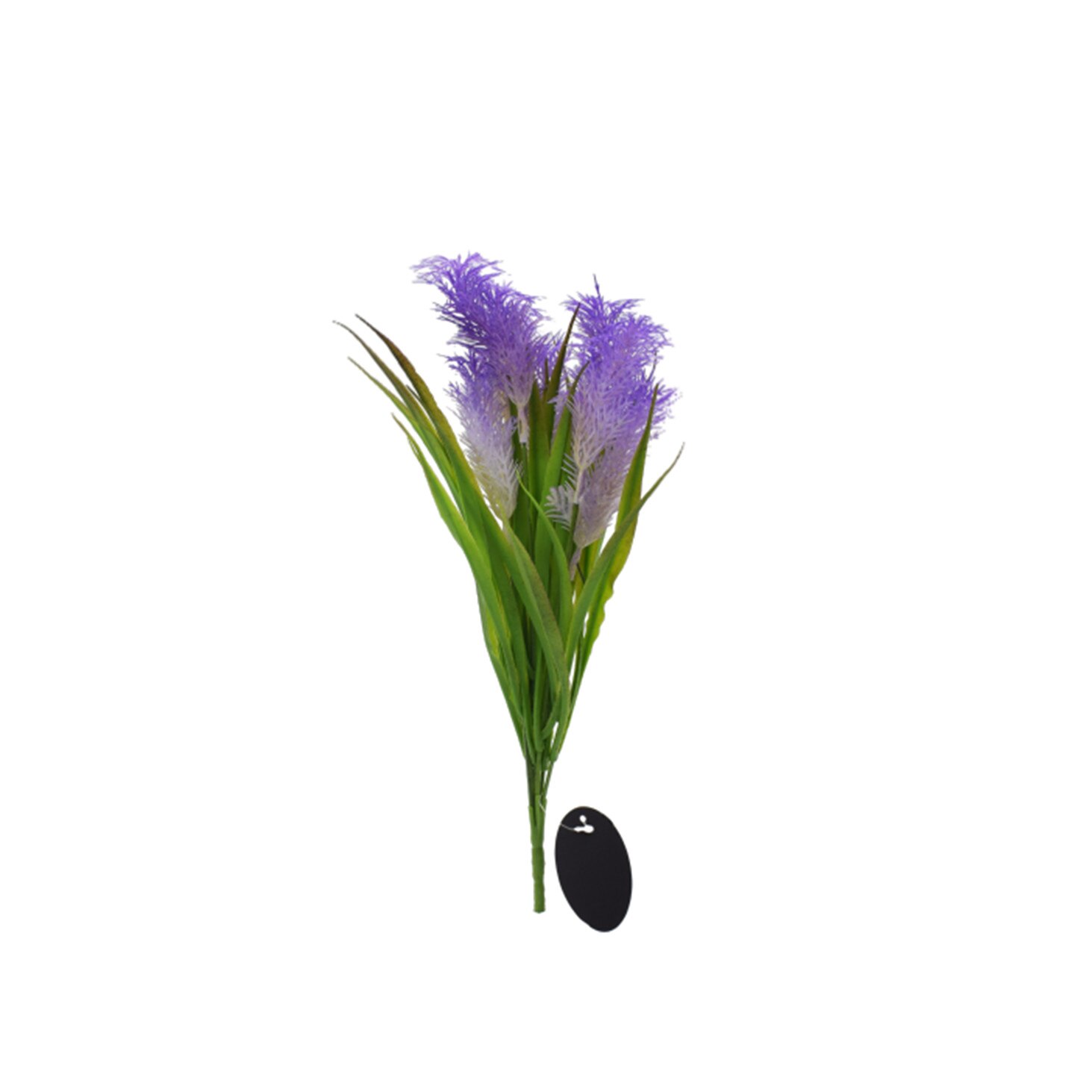 Planta artificiala cu 7 fire, Naimeed D3081, culoare Mov, 35 x 9 cm