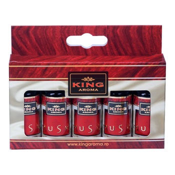 Pachet 5 uleiuri aromaterapie Musk, Kingaroma, 10 ml Pachet 5 uleiuri aromaterapie Musk, Kingaroma, 10 ml