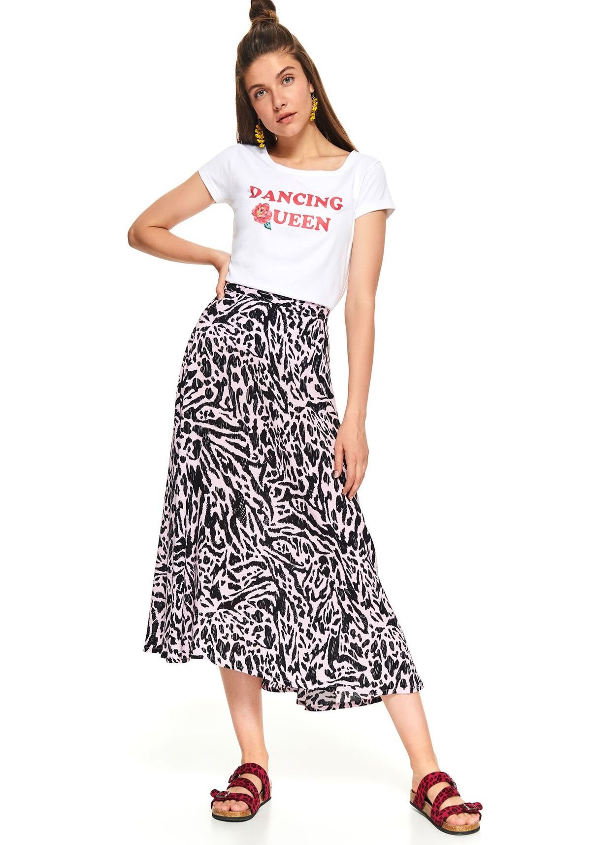 Fusta pentru femei, TOP SECRET, SSD1430, Multicolor