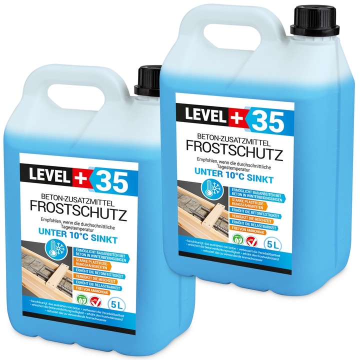 Set 2 sticle aditiv LEVEL PLUS, 10 l