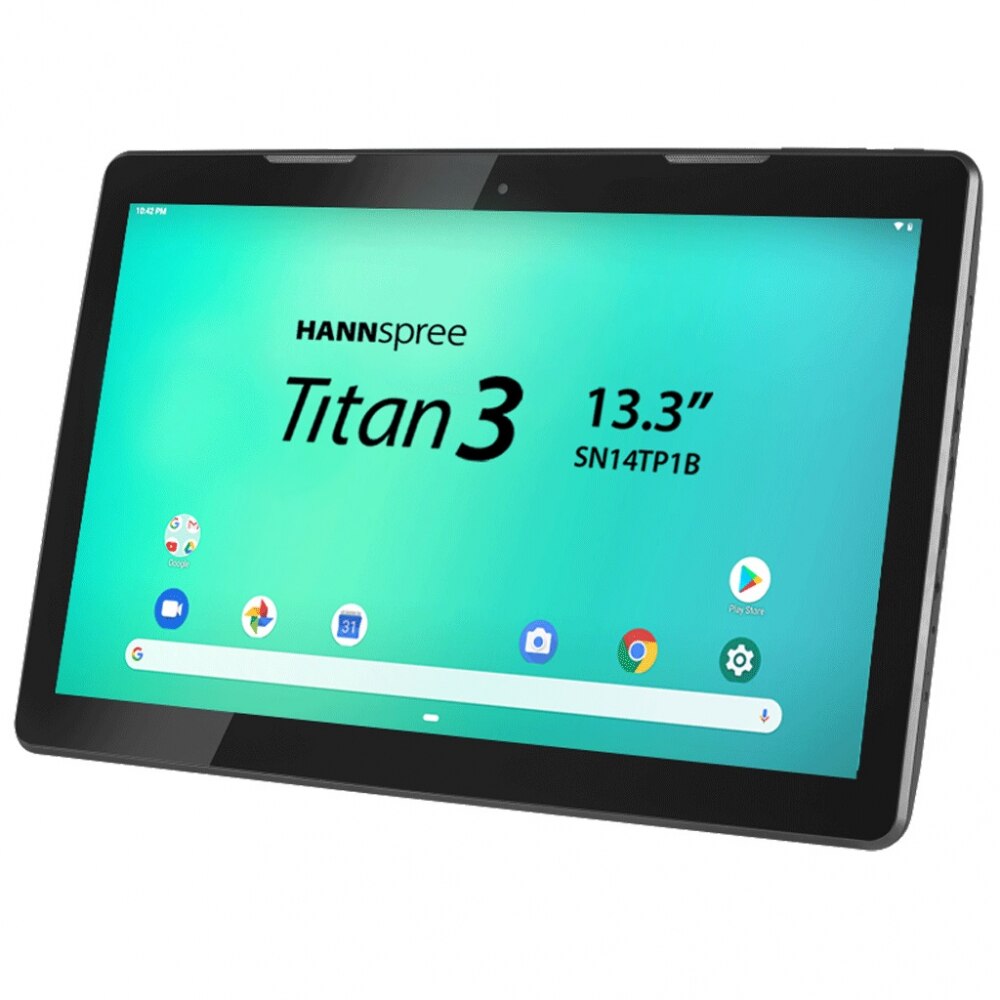 Tablet HANNspree Pad Titan 3, 13.3”, Octa Core 1.5Ghz, 2GB RAM, 16GB, Wi-Fi, Bluetooth, Full HD, Negru