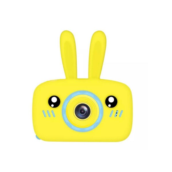 Camera foto - video pentru copii Rabbit Kids, +3ani, galben