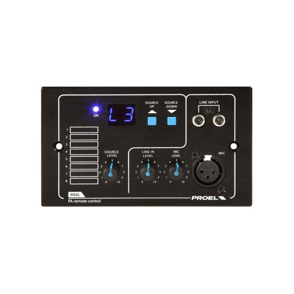 Modul comanda locala pentru Matrix 88, RJ45/CAT5, reglaj volum, R88, Proel