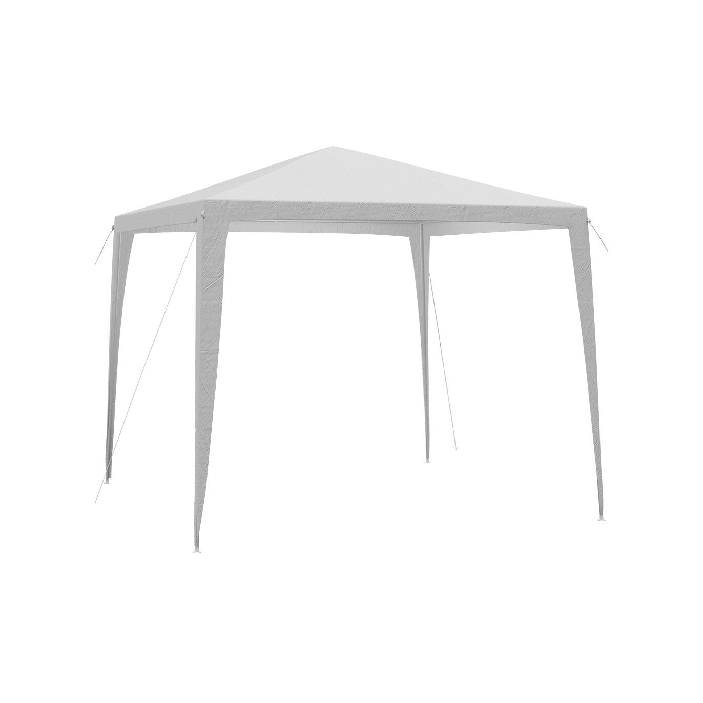 Pavilion gradina cu protectie UV 50+, Alb, 3 x 3 m