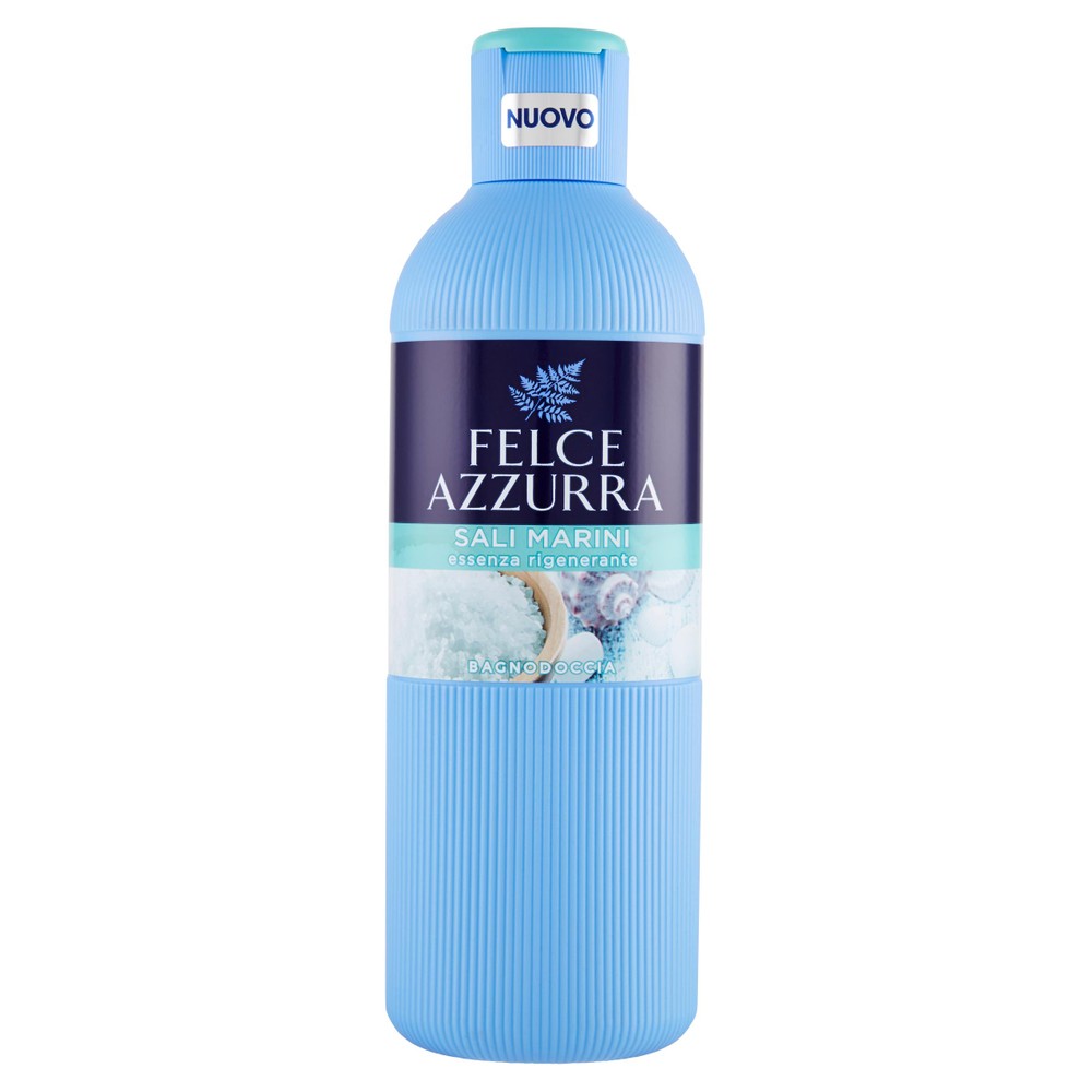 Gel de dus Felce Azzurra cu Saruri Marine, 650 ml