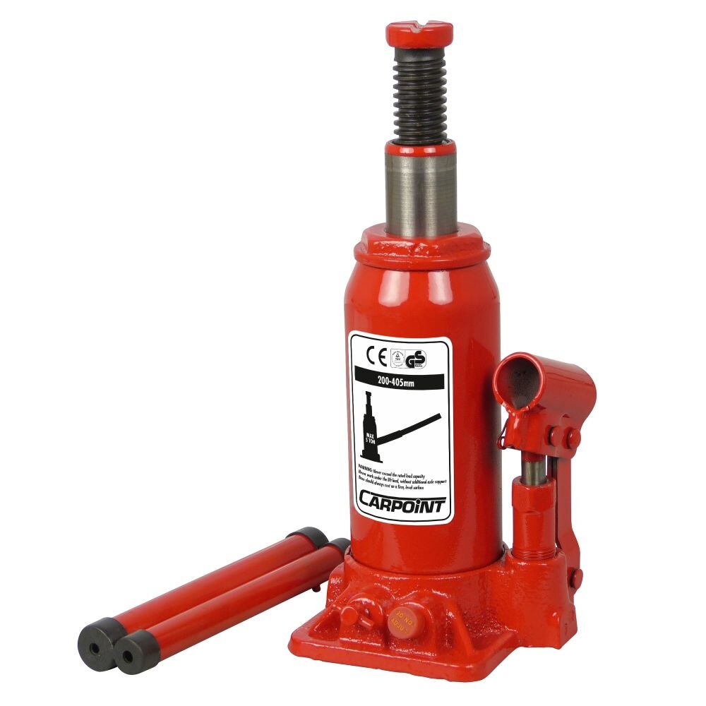 Cric hidraulic Carpoint, capacitate 5 t, cu deschidere 20-40.5cm