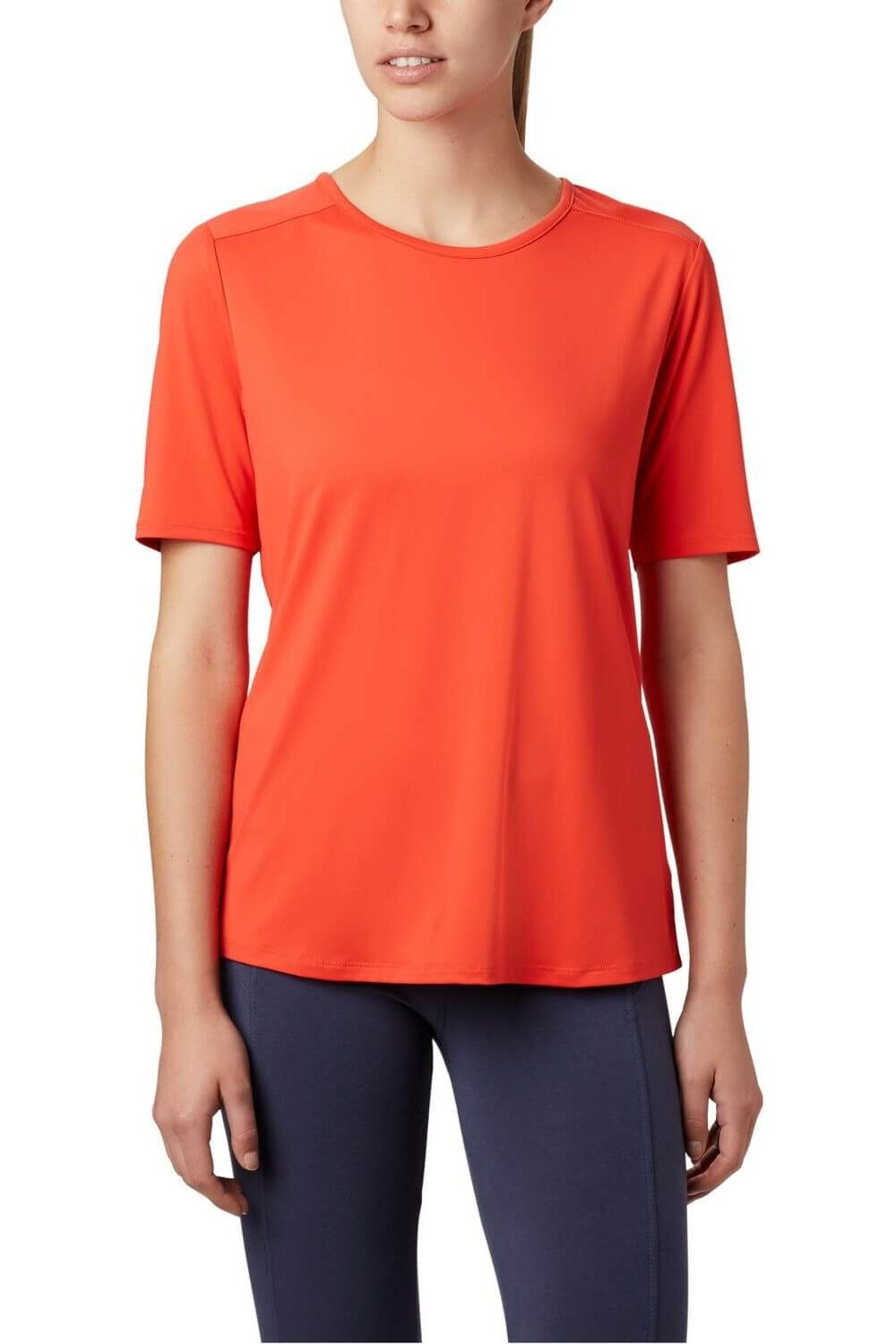 Tricou pentru dama, Columbia Chill River SS, Rosu, Rosu
