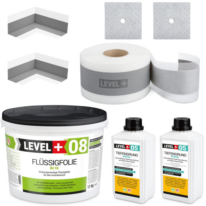 Set izolatii, Level Plus, 2x05, 08/12 kg