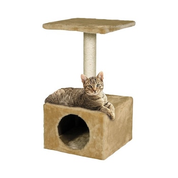 Suport pentru ascutirea ghearelor pisicilor, 30 x 30 x 55 cm, bej Suport pentru ascutirea ghearelor pisicilor, 30 x 30 x 55 cm, bej