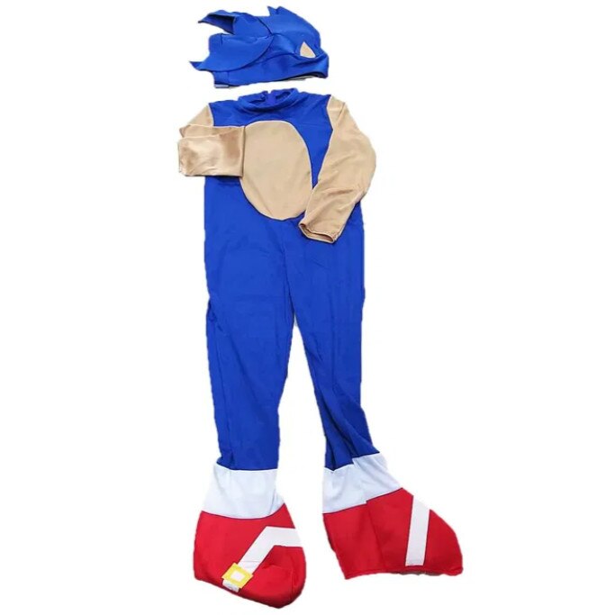 Детски костюм Sonic, M размер,130 см - eMAG.bg