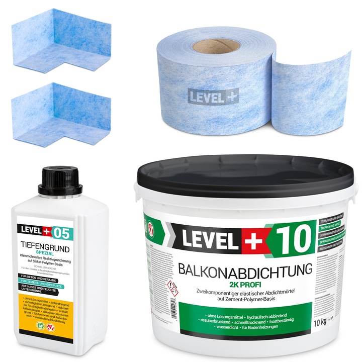 Set izolatii, Level Plus, 05, 10/10kg