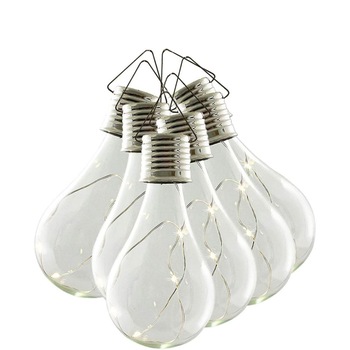 Lampa solara pentru gradina, tip bec, LED, 24 buc, 7.5x22 cm, Acrux Lampa solara pentru gradina, tip bec, LED, 24 buc, 7.5x22 cm, Acrux