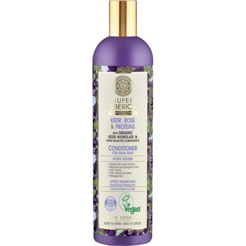 Balsam Natura Siberica Super Siberica Professional Kedr, rose & proteins pentru par fin si subtire 400 ml Balsam Natura Siberica Super Siberica Professional Kedr, rose & proteins pentru par fin si subtire 400 ml