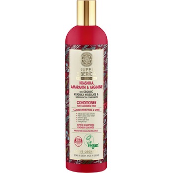 Balsam Natura Siberica Super Siberica Professional Krasnika, amaranth & arginine pentru par vopsit 400 ml Balsam Natura Siberica Super Siberica Professional Krasnika, amaranth & arginine pentru par vopsit 400 ml