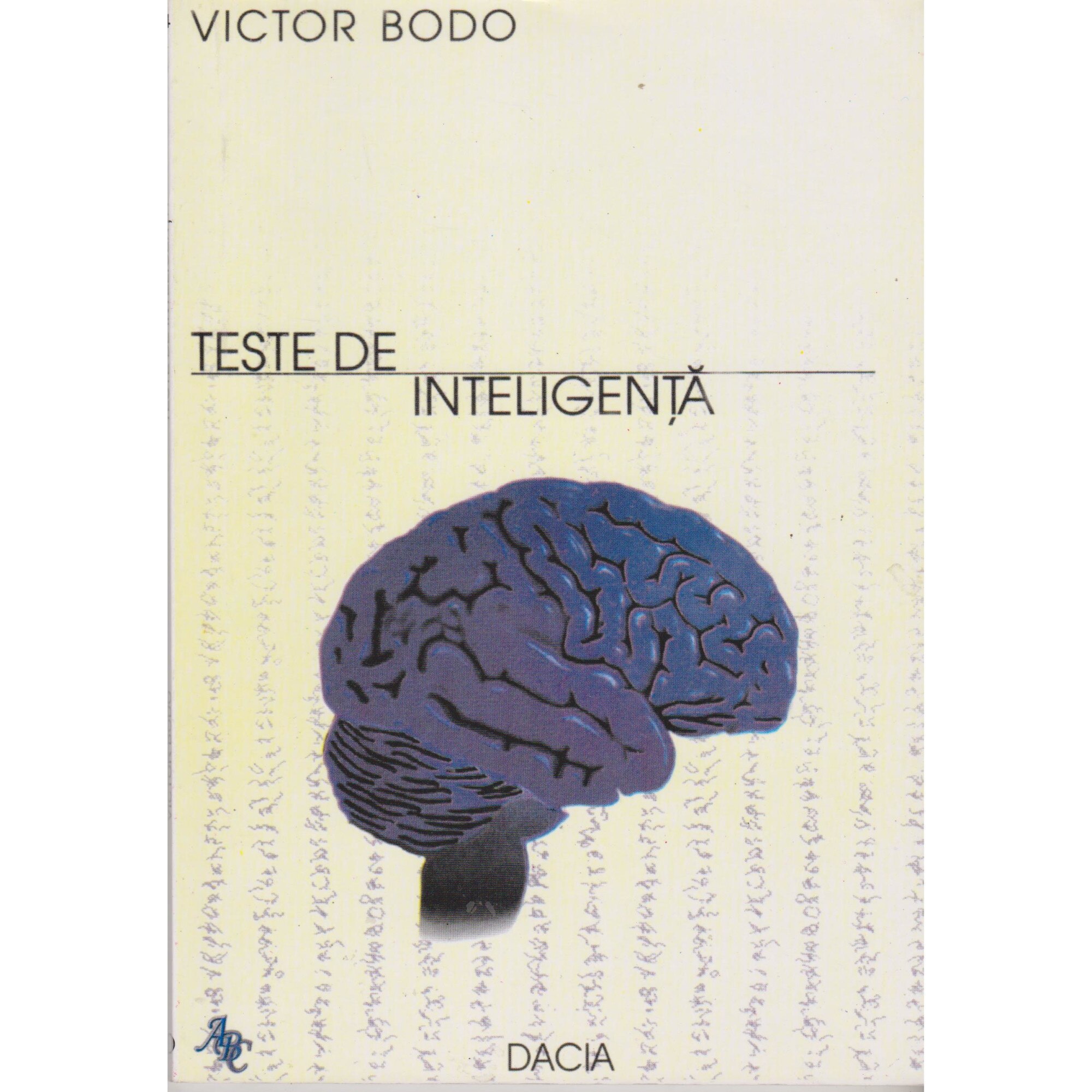 Teste de inteligenta - Victor Bodo