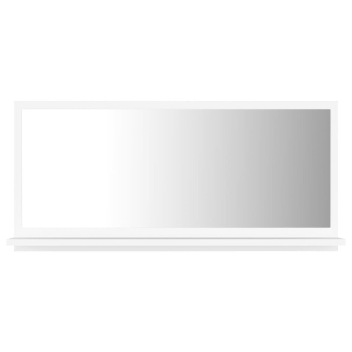 Oglinda de baie, alb, 80 x 10,5 x 37 cm, PAL 804571