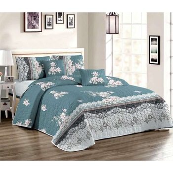 Set cuvertura de pat dublu matlasata si doua fete de perna - CB14 Set cuvertura de pat dublu matlasata si doua fete de perna - CB14