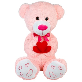 Urs de plus,100cm,roz,halley Urs de plus,100cm,roz,halley